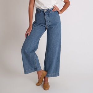 Jesse Kamm Sailor Pants in Cowboy Blue Size 0